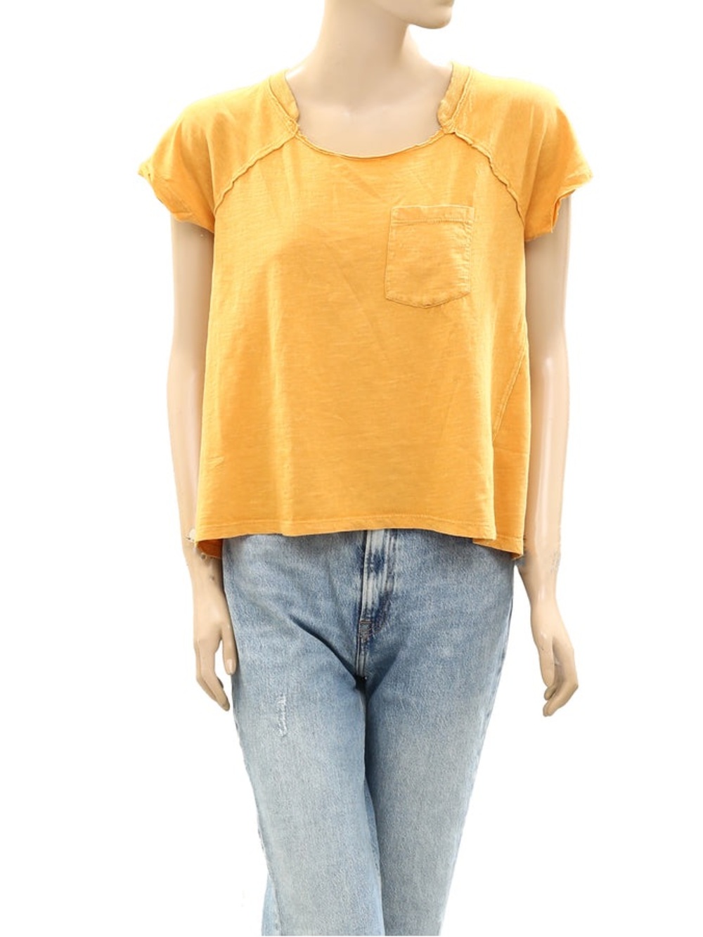 Nwot Pilcro sustainable pocket tee
